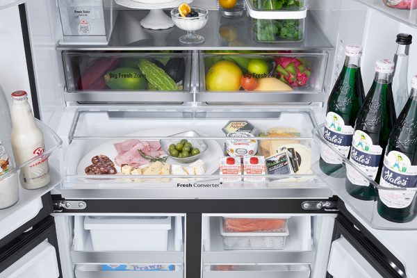 Tủ lạnh LG Inverter 607 lít LFD61BLGA