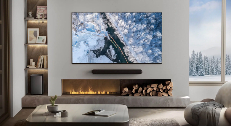 Thiết kế liền mạch - Google Tivi TCL 4K 98 inch 98P745