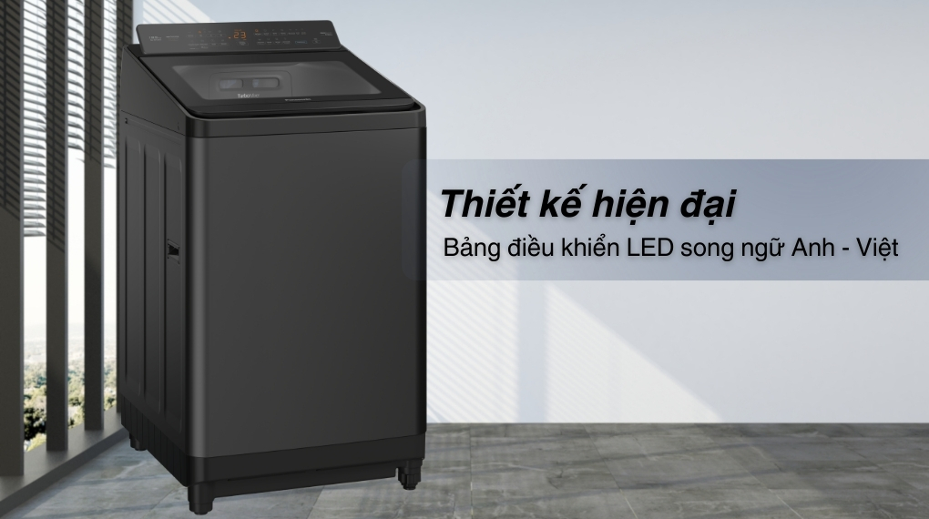 Máy giặt Panasonic Inverter 13.5 kg NA-FD135X3BV - Tổng quan thiết kế 