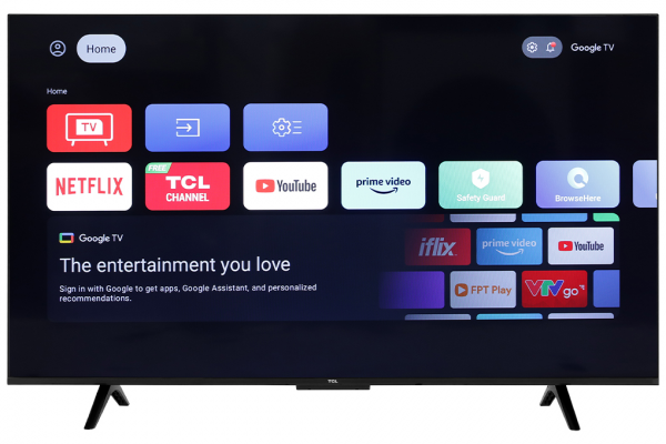 Google TV TCL 4K 50 inch 50P79B