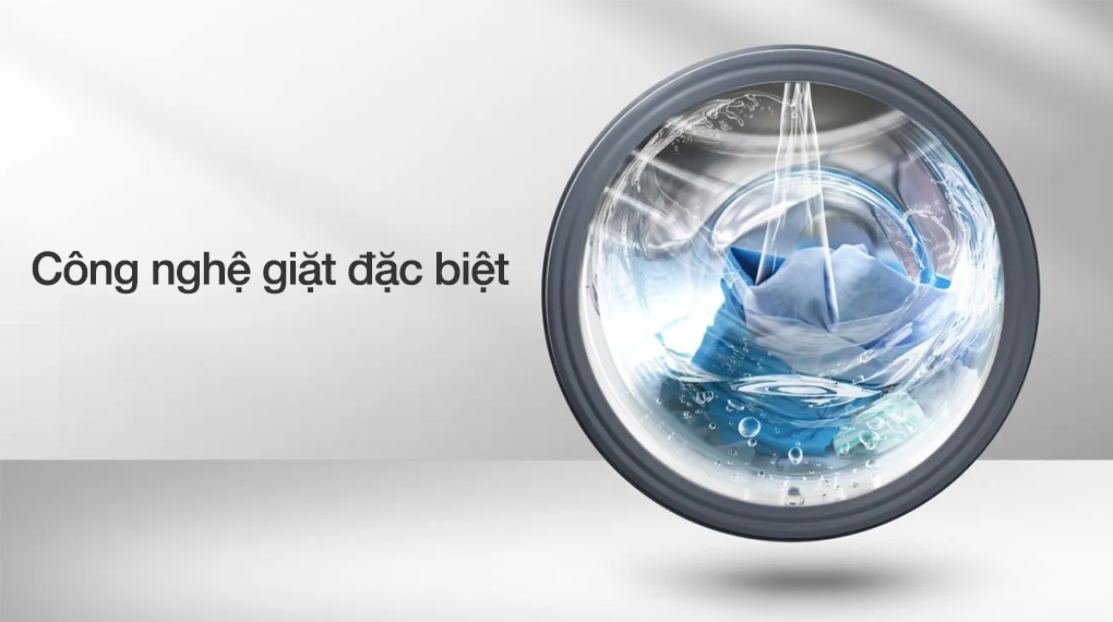 Máy giặt Hisense 8.5 kg WFQP8523BT - Công nghệ giặt đặc biệt