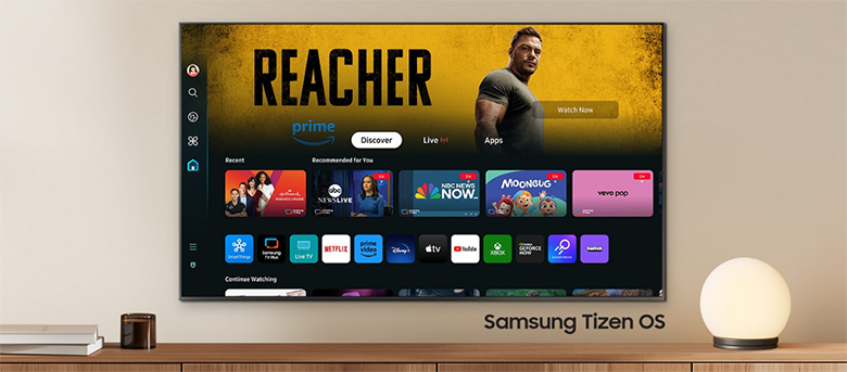 Hệ điều hành Tizen OS - Smart Tivi Samsung 4K 65 inch UA65DU7000