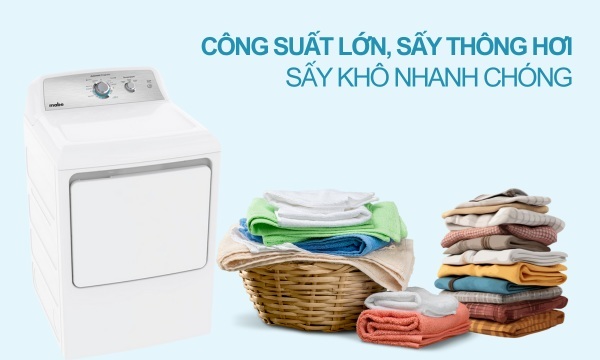 Máy sấy quần áo công nghiệp Mabe 18 kg SME26N5XNBCT0