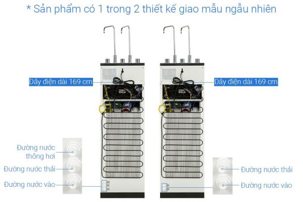 Máy lọc nước RO nóng nguội lạnh Kangaroo KG10A18 10 lõi