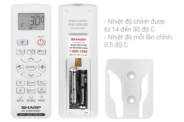 Điều hòa Sharp Inverter 18000 BTU AH-XP18CHW